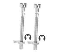 TOBBOMEY 2juego Kit De Tornillos Ajuste Tensor Motosierra Herramientas para Carburador Fácil De Instalar Accesorios Compatibles