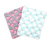 TOBBOMEY 2piezas Cojín Resistente y Seguro para Mascotas Tapete Cálido para Invierno para Cobayas Chinchillas Cojín para Gatos