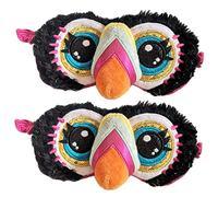 TOBBOMEY 2piezas Máscara De Ojos De Antifaz Para Dormir Bonito Antifaz De Ojos Para Dormir De Material Suave Para Fiestas Uso