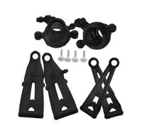 TOBBOMEY 3 Pares Plastic Suspension Arms and Steering Cup For RC Car Models Upper Lower Front Rear Parts For DIY Repairs