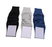 TOBBOMEY 3 Piezas Pañales para Perros Machos Bandas Abdominales Lavables y Reutilizables Pañales para Cachorros Machos Banda Abdominal para Perros Uso Paseos o Casa