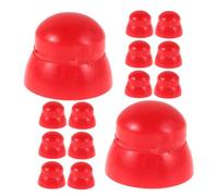 TOBBOMEY 30 Piezas de Tuercas de Plástico para Equipos de Infantiles Protectores de Seguridad para Pernos Toboganes Cubiertas Duraderas y Coloridas para Áreas de Exterior
