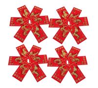 TOBBOMEY 30 Piezas Sobres Rojos Chinos Año Caballo con Palabras de Resistentes y para Dinero Suerte Fiesta de y Bodas Tradicionales
