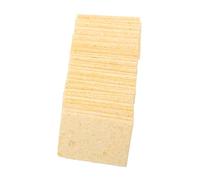 TOBBOMEY 30 piezas Unidades Esponjas Limpieza Soldadura Rectangulares Resistentes Altas Temperaturas para Puntas Soldador y Limpieza Soldadura Prácticas y Duraderas