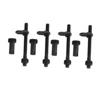 TOBBOMEY 4 juegos Kit de Tornillos Ajuste Cadena para Motosierra Ajustador Tensor de Cadena Duradero Instalación Fácil y Rendimiento Mejorado para Mantenimiento Continuo