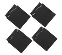 TOBBOMEY 4 Piezas Cubierta protectora del panel Protector de la cubierta del interruptor PS Black