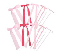 TOBBOMEY 40 Piezas Satin Bow Wall Decor DIY Ribbon Garland For Birthday Christmas Tree Bridal Shower and Party Decorations