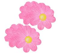 TOBBOMEY 40 Servilletas Decorativas de Papel Diseño de Margaritas Rosas, 2 Paquetes de 20 Unidades para Fiesta de Cumpleaños, Shower y Celebraciones al Aire Libre