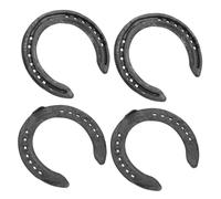 TOBBOMEY 4piezas Clavos De Herradura para Caballos De Herramientas Ecuestres De Inoxidable Instalación Fácil y Duradera para Entrenamiento y Competencias