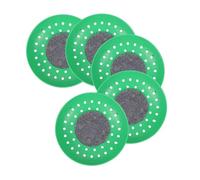 TOBBOMEY 5 Palomares, Cuencos para Incubar Palomas, Nidos para Pájaros Pequeños, Lugar De Descanso, Cuenco De Cría para Canarios, Cuenco Reutilizable para Incubar Pájaros.