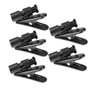 TOBBOMEY 5 Piezas Clip para Cables de Micrófono y Auriculares Abrazadera Giratoria Sujeción Firme para Cables de Teléfono Móvil y Colores de Moda para Deportes y Uso Diario