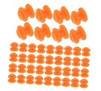 TOBBOMEY 50piezas Poleas De Plástico para Mecánicos Engranajes De Precisión para Kits De Construcción Accesorios De Aprendizaje Técnico para Educación Stem