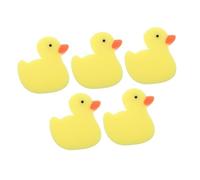 TOBBOMEY 5piezas Esponjas Suaves Para Baño Con Diseño De Patito Animal Accesorios Infantiles Para Ducha y Baño De Bebés y Niño Niña Pequeños Esponjas Creativas Para Cuidado Versátil y Fácil