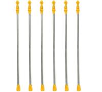 TOBBOMEY 6 piezas Varilla Pulverizadora Telescópica de Acero Inoxidable Extensible para Riego Agrícola y Jardinería Mango Ergonómico Ligera y Fácil de Instalar Accesorios para Sulfatadora