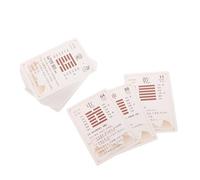 TOBBOMEY 64piezas Amuleto Chino Guía I-Ching Juguetes Sensoriales Tarjetas Animales Tarjetas I-Ching