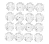 TOBBOMEY 90 Piezas Transparent Bead Chain Crimp Stops For Roller Blinds Hole Limit Buckles For Vertical Blind Repair Secure Chain Holders Precise Light Control and Stable Vertical Beads