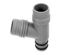 TOBBOMEY Accesorio Desbordamiento Fregadero Cocina Conector Triple Y Duradero Instalación para Desagüe Lavabo