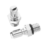 TOBBOMEY Adaptador De Válvula De Aire para Regulador De Buceo 2 Unidades Adaptador De Tanque De Buceo Acoplador De Liberación Rápida Reemplazo De