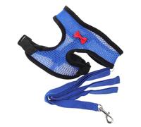 TOBBOMEY Arnés Ajustable para Gallinas y Gansos Transpirable y Duradero con Diseño de Malla Cómoda y Correa para Paseo Color Azul Talla S Accesorio para Mascotas Pequeñas Color Aleatorio