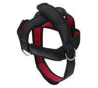 TOBBOMEY Arnés de Cuello Ajustable para Entrenamiento de Entrenador Portátil de Cabeza y Cuello Ejercitador Versátil para Mejorar Flexibilidad y de Movimiento