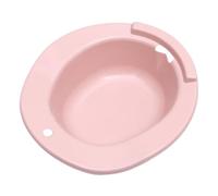 TOBBOMEY Bañera Asiento Sitz Postparto para Mujer Resistente Compatible Mayoría de Inodoros Diseño con Asas para Fácil Traslado y Suaves para Comodidad