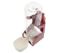 TOBBOMEY Bebedero Colgante para Mascotas Grande Capacidad Botella Transparente Dispensador Automático para Jaulas Perro Gato con Función Antigoteo