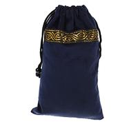 TOBBOMEY Bolsa De Almacenamiento De Tarot De Terciopelo Elegante y Decorativa Para De Tarot Diseño Portátil y Práctico Para Aficionados Mesa
