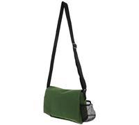 TOBBOMEY Bolsa de Golf Bandolera Pequeña de Nailon Resistente para Almacenamiento de Balones y Accesorios Soporte para Tees Bolsa Unisex Adecuado para Viajes y Mantenimiento en Campo de