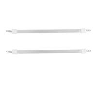 TOBBOMEY Bombilla Calefactora de Cuarzo para Calefactor Eléctrico Tubo Calefactor de 23 CM sin Inserto Repuesto para Lámpara Calefactora de Patio Calentamiento Rápido y Calor Uniforme