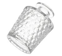 TOBBOMEY Botella Difusora de Vidrio Transparente Recargable para Aromaterapia con Fragancia Natural para DIY Aceites Esenciales y Ambientador Hogar