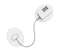 TOBBOMEY Cerradura De Ventana y Frigorífico Combinación Para Niños, Kit De Seguridad Para Bebés, Multifuncional, Resistente, Color Blanco, Protección Doméstica Para Cajones y Armarios