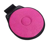 TOBBOMEY Cojín Giratorio para Asiento de Coche 360 Grados, Disco Grande Ultrafino, Tela Transpirable Rojo, Ayuda para Personas Mayores Problemas de Movilidad, Uso en Automóvil y Silla Ergonómica