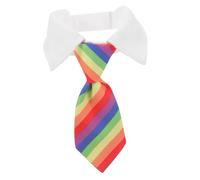 TOBBOMEY Collar para Mascotas Ajustable para Perros y Gatos Accesorio de Disfraz Babero y Cómodo Tamaño Pequeño para Fiestas y