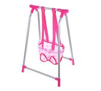 TOBBOMEY Columpio Miniatura para Casa de Muñecas Accesorio Realista con Movimiento Oscilante Diseño Compacto y Portátil Decoración para Muñecas Niñas de Micro Paisaje para Imaginativo