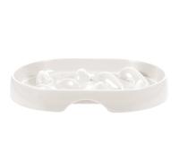 TOBBOMEY Comedero Lento para Gatos Cuencos Elevados De Porcelana para Comida para Gatos Cuenco para Comer Sano Cuenco para Mascotas