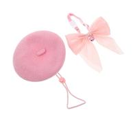 TOBBOMEY Conjunto De Decoración para Mascotas Bonito Collar para Perro Bandana para Gato Tocado para Perro Sombrero De Fiesta para Mascota