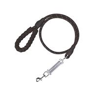 TOBBOMEY Correa De Perro De Ladrido Detener Fornido Cachorro Auto Cuerda De Perro Bozal De Perro Perros Correa De Perro Acolchada Cable De Transporte De Mascotas Black