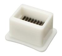 TOBBOMEY Cortador de Judías Multifuncional de Acero Inoxidable Rallador de Verduras Manual para Cortar Tiras y Láminas Herramienta Práctica para Cocina Doméstica 1 Pieza