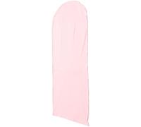 TOBBOMEY Cubierta Elástica para Fondo de Boda 180x58 Cm, Funda Decorativa Rosa de Poliéster para Soporte de Telón, Accesorio para Decoración de Fotocall en Eventos Nupciales