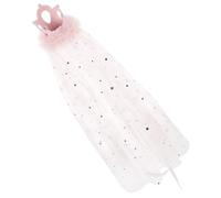 TOBBOMEY Disfraz De Novia para Mascotas Velos y Decorativa Accesorio De Boda para Perros y Gatos para Fiestas y Celebraciones