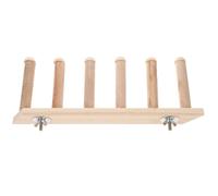 TOBBOMEY Escalera de Madera para Gatos de Interior Plataforma de Pared Antideslizante Muebles de Escalada con Peldaños Diseño Montado Pared para Espacios Reducidos Accesorios para Gatos