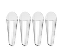 TOBBOMEY Estante De Almacenamiento De Tijeras De Pared 4 Unidades Soporte De Pared Para Tijeras Para El Hogar La Oficina Transparente Para Mascotas