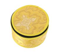 TOBBOMEY Estuche Para Cuenco De Oración Hecho A Mano Bolsa Pequeña Para Guardar Cuencos Cantores Cierre De Cremallera Bolsa Para Accesorios De