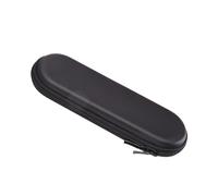 TOBBOMEY Estuche Rígido para Stylus Pen con Esponja Extraíble y Bolsillo con Cremallera Protección Segura para Pencil y Funda Negra para Lápiz y Cable de Carga