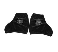 TOBBOMEY Fundas para Botas de Patines Ajustables para Cubre Patines Versátiles para Patinaje sobre Hielo Artístico y Ruedas Protección Térmica para Interiores y Exteriores