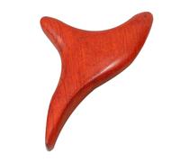 TOBBOMEY Herramienta Multifuncional de Masaje de Madera con Diseño Ergonómico para Manos y Pies Masaje Tailandés de Tres Puntas Compacto y Portátil para Terapia de Puntos y Raspado