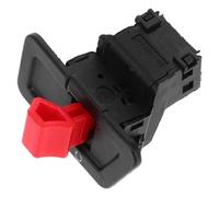 TOBBOMEY Interruptor del Faro para Motocicleta Botón Pulsador Resistente al Agua para Manillar Compatible Motos y Scooters, Interruptor Eléctrico de Apagado Seguro y Duradero para Uso