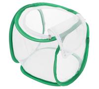 TOBBOMEY Jaula de Observación de Portátil con Malla Transparente Hábitat Mini para Luciérnagas y Exploración para Aficionados