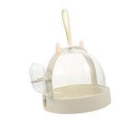 TOBBOMEY Jaula Transportadora para Hámster Portátil y Transpirable Caja para Pequeños Roedores Diseño Resistente y Fácil Limpieza para Viajes