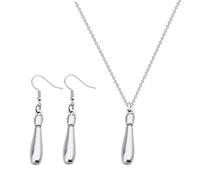 TOBBOMEY Joyería para Mujeres y Niñas con Collar y Pendientes de Bolos Accesorio Duradero y Elegante para Bodas Fiestas y Promesas Regalo para Amantes del Bowling
